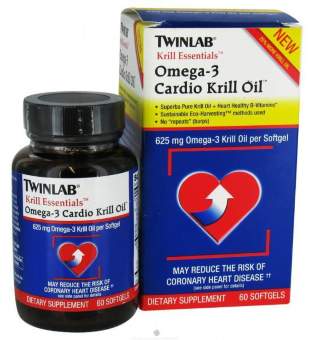 Twinlab Omega-3 Essent Cardio Krill 60 softgels