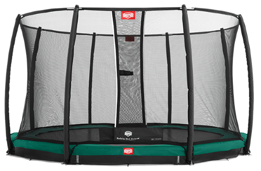 Батут BERG Champion InGround 430 Green + Safety Net Deluxe Батут BERG Champion InGround 430 Green + Safety Net Deluxe