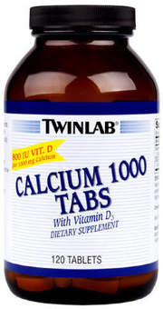 Twinlab Calcium 1000 Vit D 120 tabs / 120 таб
