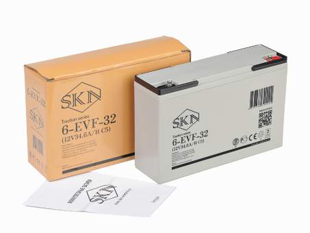 Тяговый аккумулятор SKN 6-EVF-32 (12V34.6A/H C5) Тяговый аккумулятор SKN 6-EVF-32 (12V34.6A/H C5)