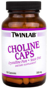 Twinlab Choline 100 caps